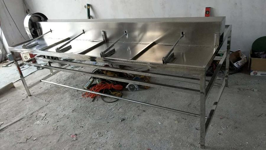 手工8人松子開口機(jī)