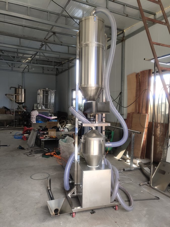 多功能氣動(dòng)提升機(jī)，定量供料機(jī)----松籽機(jī)械